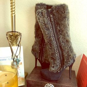 Faux Fur Boots